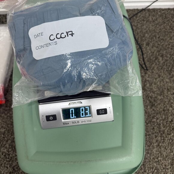 Duluth Trading Co Shorts Womens 16 Blue Cargo 7.5 Inseam Nylon Stretch Hiking - Picture 10 of 10